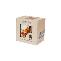 Navy White (Chickens) TC Country Collection Mug