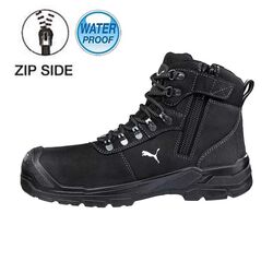 PUMA   Safety   Boots Sierra Nevada Black Waterproof Membrane