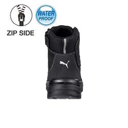 PUMA   Safety   Boots Sierra Nevada Black Waterproof Membrane