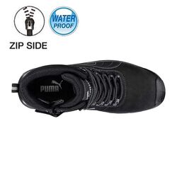 PUMA   Safety   Boots Sierra Nevada Black Waterproof Membrane
