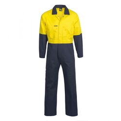 PolyCotton Coveralls  Hi Vis Two Tone