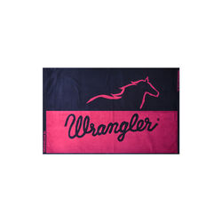 Running Horse Towel Navy/Pink