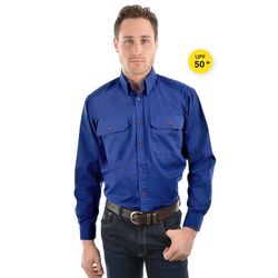 Shirt  Light Drill 2Pockets LS Shirt