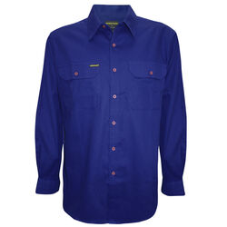 Shirt  Mens Full Placket Light Cotton Shirt