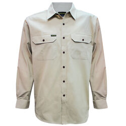 Shirt  Mens Full Placket Light Cotton Shirt