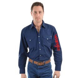 Shirt  Mens Logo Rodeo LS Drill Shirt