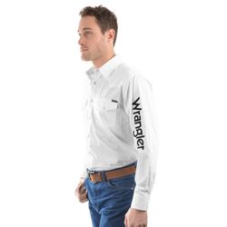 Shirt  Mens Logo Rodeo LS Drill Shirt