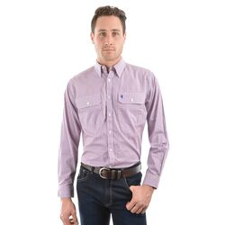 Shirt  Mens Wentworth Check 2Pockets LS Shirt