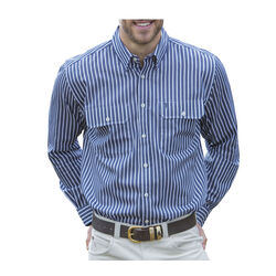 Shirt  Mens Winton Stripe 2Pockets LS Shirt
