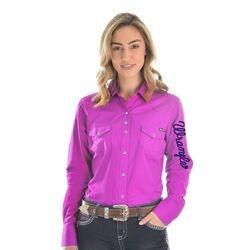 Shirt  Womens Logo LS Drill Shirt