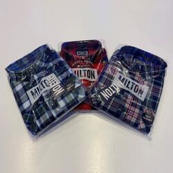 MILTON - MENS - Flannelette Shirt (Bundle 3) Big Fellas