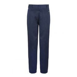 WORKCRAFT   MEN+39S TROUSERS FLAT FRONT COTTON DRILL TROUSER