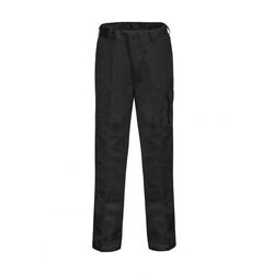 WORKCRAFT - MEN'S TROUSERS MID-WEIGHT CARGO COTTON DRILL TROUSER