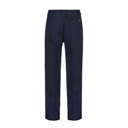 WORKCRAFT   MEN+39S  TROUSERS  SINGLE PLEAT COTON DRILL TROUSER