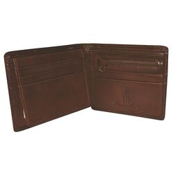 Wallet  Mens Leather Edged Wallet