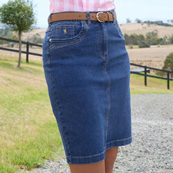 Womens Lucy Denim Skirt