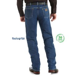 Wrangler Mens C/Cut Original Fit Active Flex Jean 36 Leg