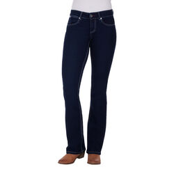 Wrangler Womens Carolina Breakaway Mid Rise Jean 34 leg