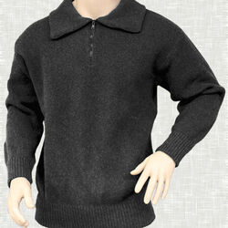 Interknit - Outdoor 1/2 Zip Premium Wool/Blend Work Jumper